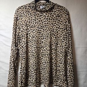 A New Day Animal Print Top